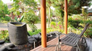 Villa, 3 Bedrooms, Kitchenette, Garden View | Terrace/patio - Villa Kota Bunga Ade (Cipanas)