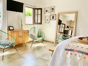Iron/ironing board, free WiFi, bed sheets - Loreto80- NEW Studio Cactus, in downtown by beach (Loreto)