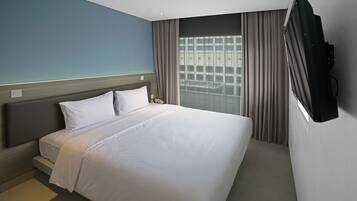 Phòng Tiêu chuẩn, 1 giường cỡ queen | Két bảo mật tại phòng, bàn, truy cập Internet không dây miễn phí