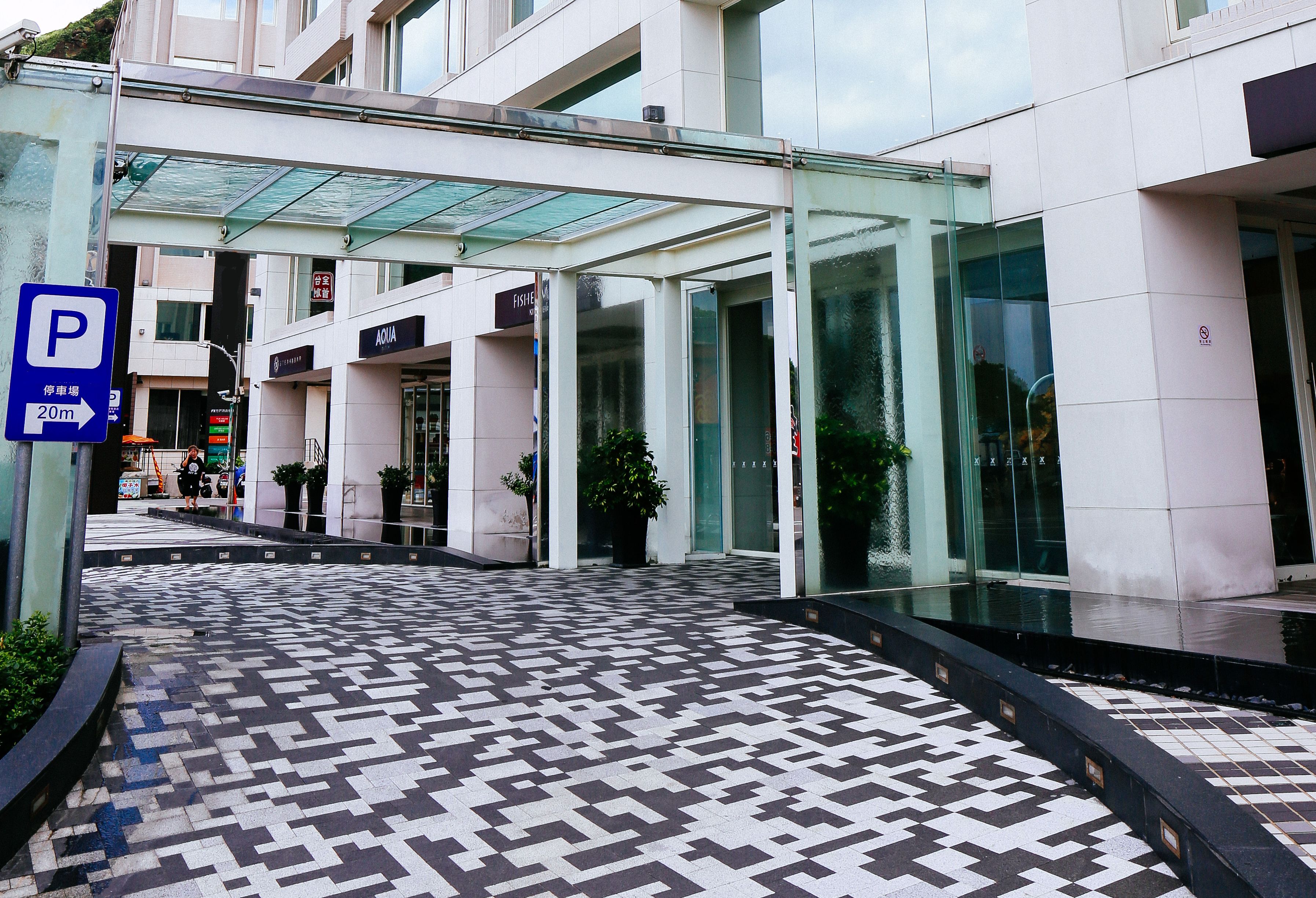 front of property – evening/night