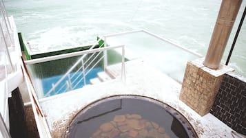 Steam room, deep-tissue massages, body wraps, body scrubs, massages