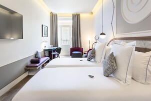 Minibar, in-room safe, desk, blackout curtains