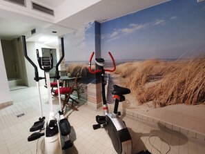 Un sauna, baño turco