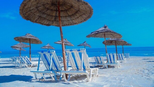 Privat strand