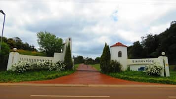 Entrada da propriedade