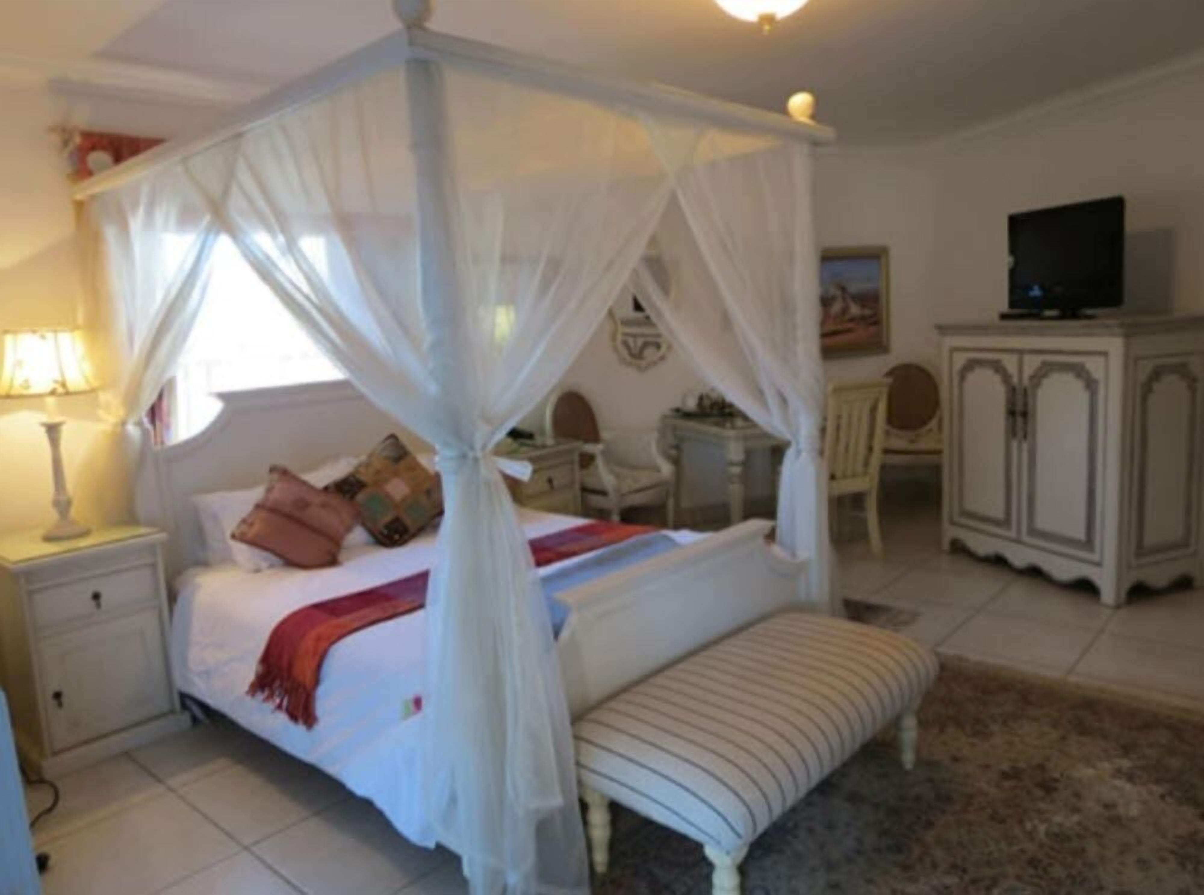 Quarto casal, vista para o jardim