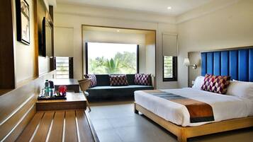 Deluxe-Doppelzimmer | Zimmersafe, schallisolierte Zimmer, kostenloses WLAN, Bettwäsche