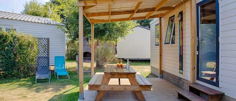 Comfort Mobile Home (6 persons) | Terrace/patio