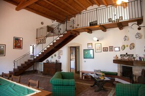 Villa, 4 Bedrooms | Living area | Flat-screen TV - Agriturismo Borgo degli Ulivi (Palazzolo Acreide)