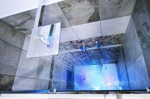 Bathroom shower - Mirabilia Guest House (Rome)