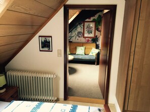 Classic-Doppelzimmer, mit Bad | Wohnbereich