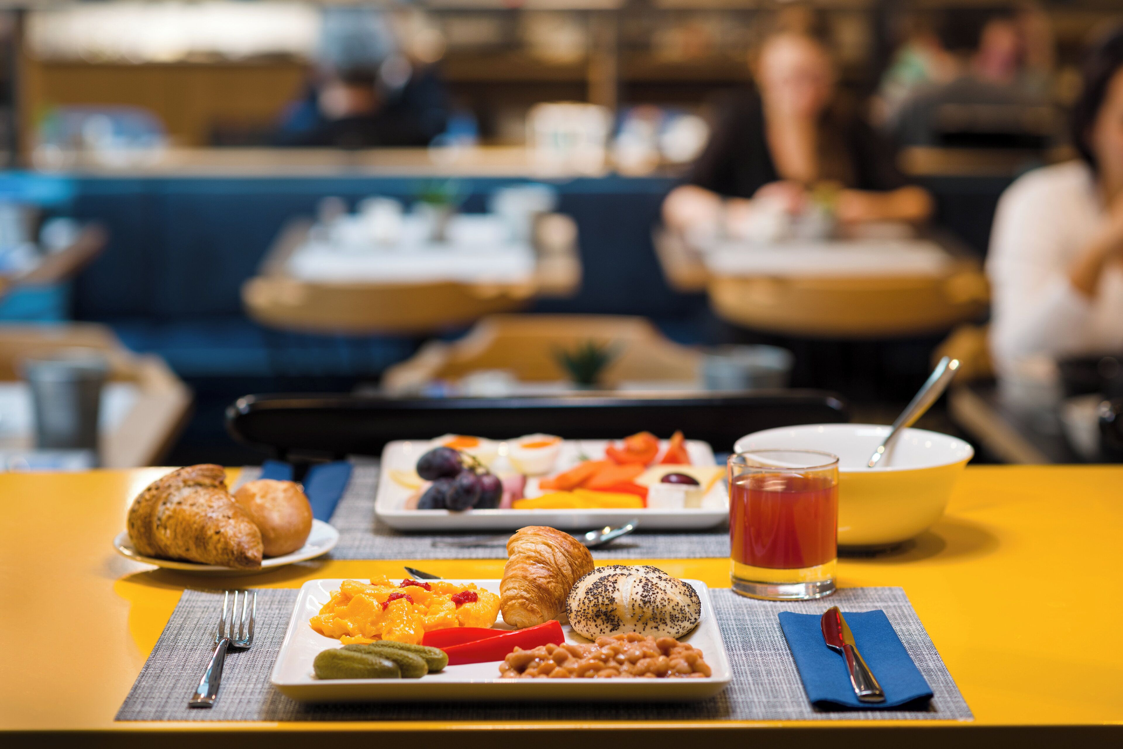 Daily buffet breakfast for a fee