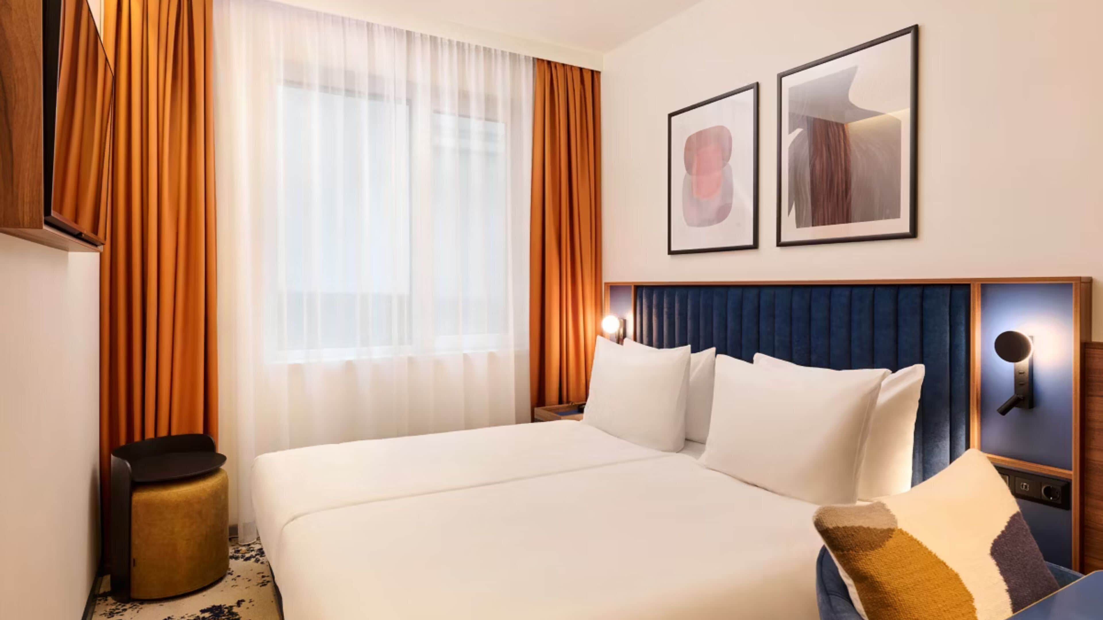 Room, 1 King Bed (Cosy) | In-room safe, desk, laptop workspace, blackout drapes