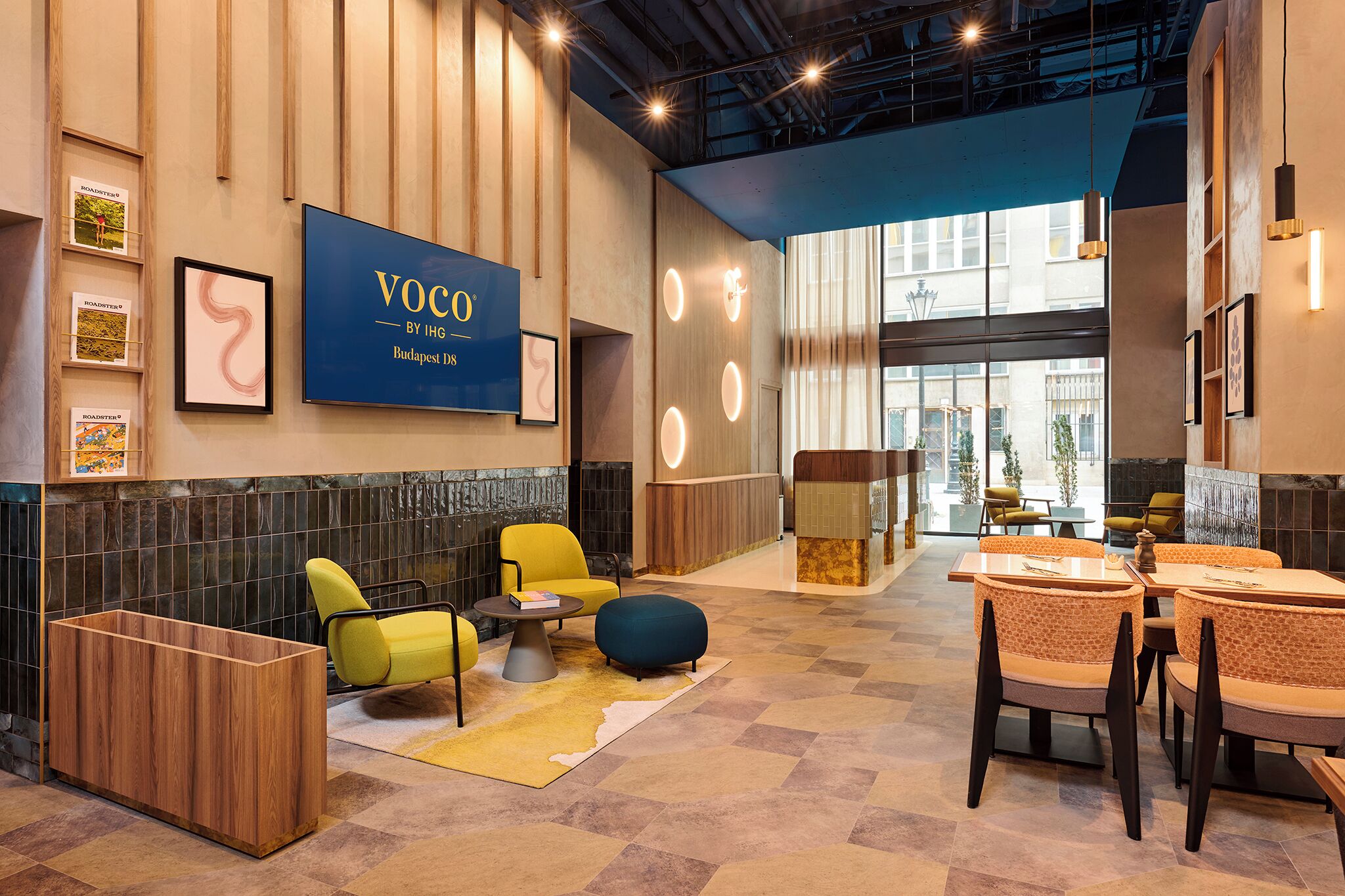 Sitzecke in der Lobby