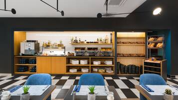 Daily buffet breakfast (EUR 15 per person)