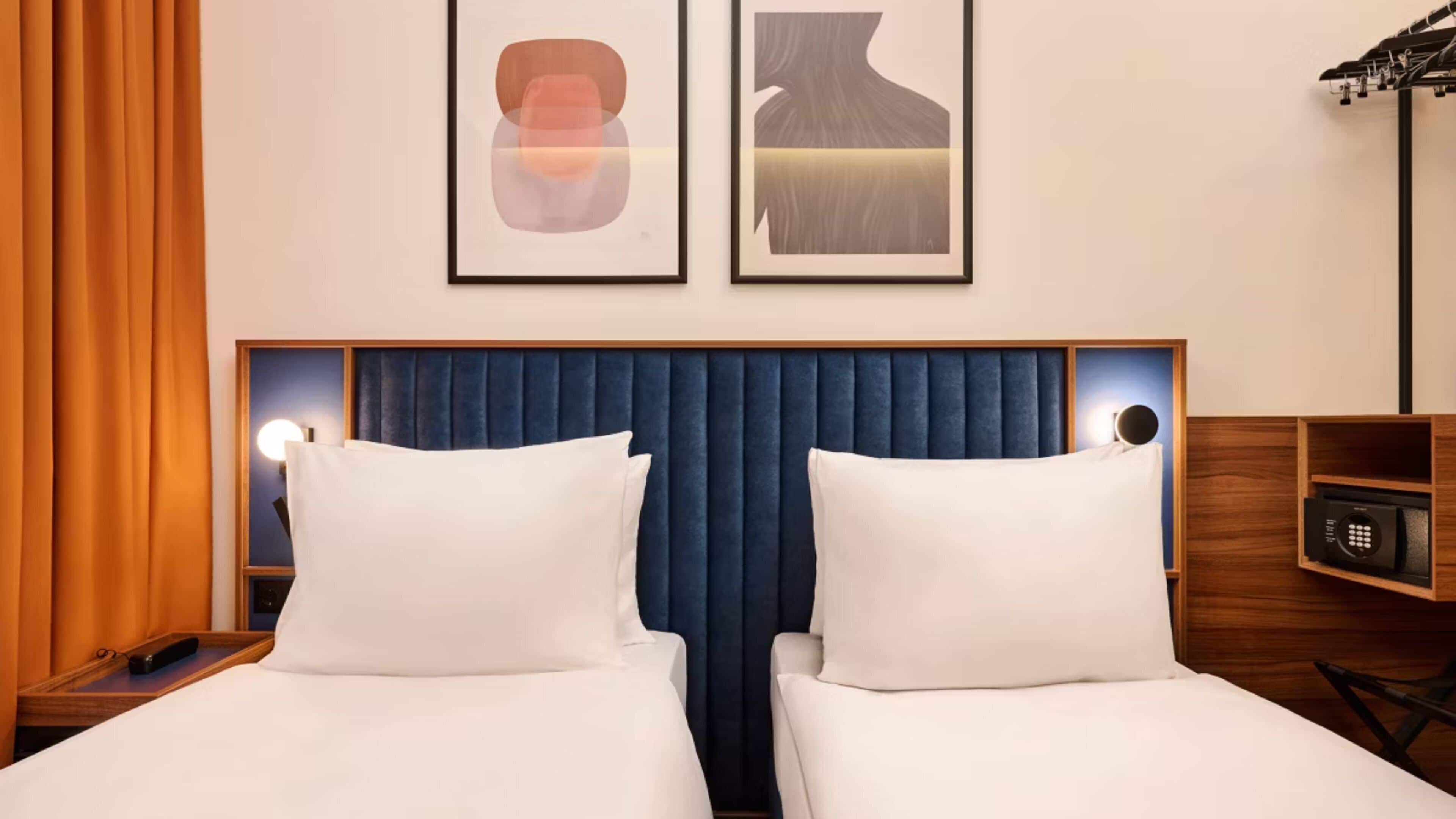 Room, 2 Twin Beds (Cosy) | In-room safe, desk, laptop workspace, blackout drapes