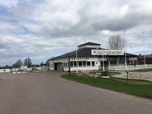 Voorkant van accommodatie