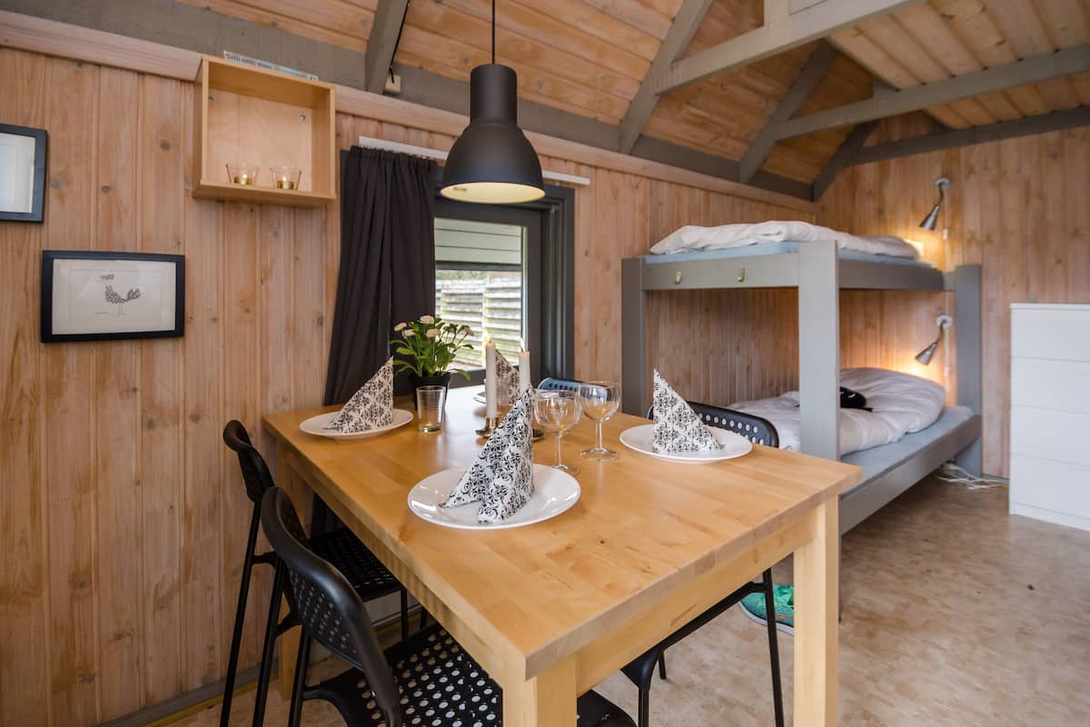 Ferienhütte, Gemeinschaftsbad (6 Beds) | Eigene Küche | Kühlschrank, Mikrowelle