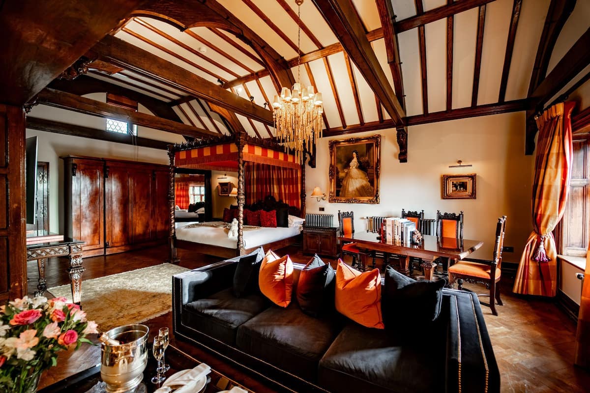 Honeymoon penthouse | 1 slaapkamer, Italiaanse Frette-lakens, luxe beddengoed