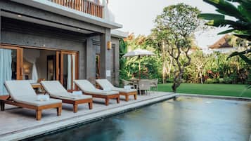 Luxury Villa, 4 Bedrooms, Private Pool, Garden View | Terrace/patio