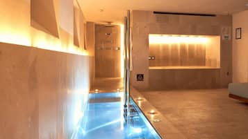 Behandlingsrum til par, boblebad, dampbad, tyrkisk bad/hammam