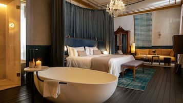 Suite Premium | 1 dormitorio, sábanas de algodón egipcio, ropa de cama de alta calidad