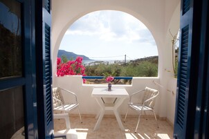 Estudio, vistas al mar (3 adults) | Balcón