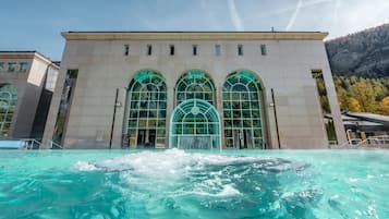 Sauna, bain à remous, hammam, sources chaudes/minérales, hammam