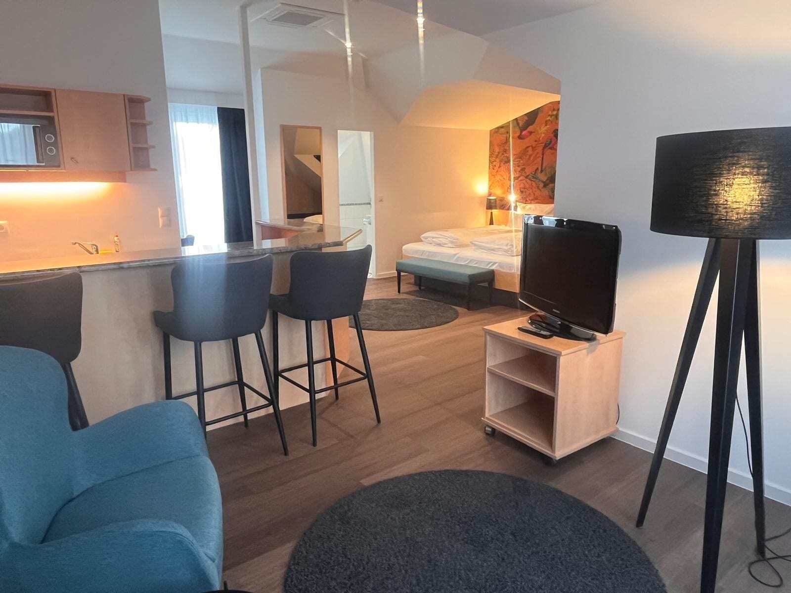 エクスクルーシブ スタジオスイート | 専用キッチン