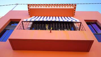 Voorkant van accommodatie