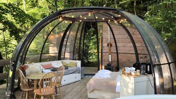 Comfort tent, privébadkamer (Dôme transparent) | 1 slaapkamer