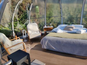 Room, Private Bathroom (Canopée Dôme) | 1 bedroom - Le Perchoir des Pyrénées (Gerde)