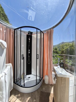 Habitación Premium, baño privado (La Big'Bulle Transparente) | Baño