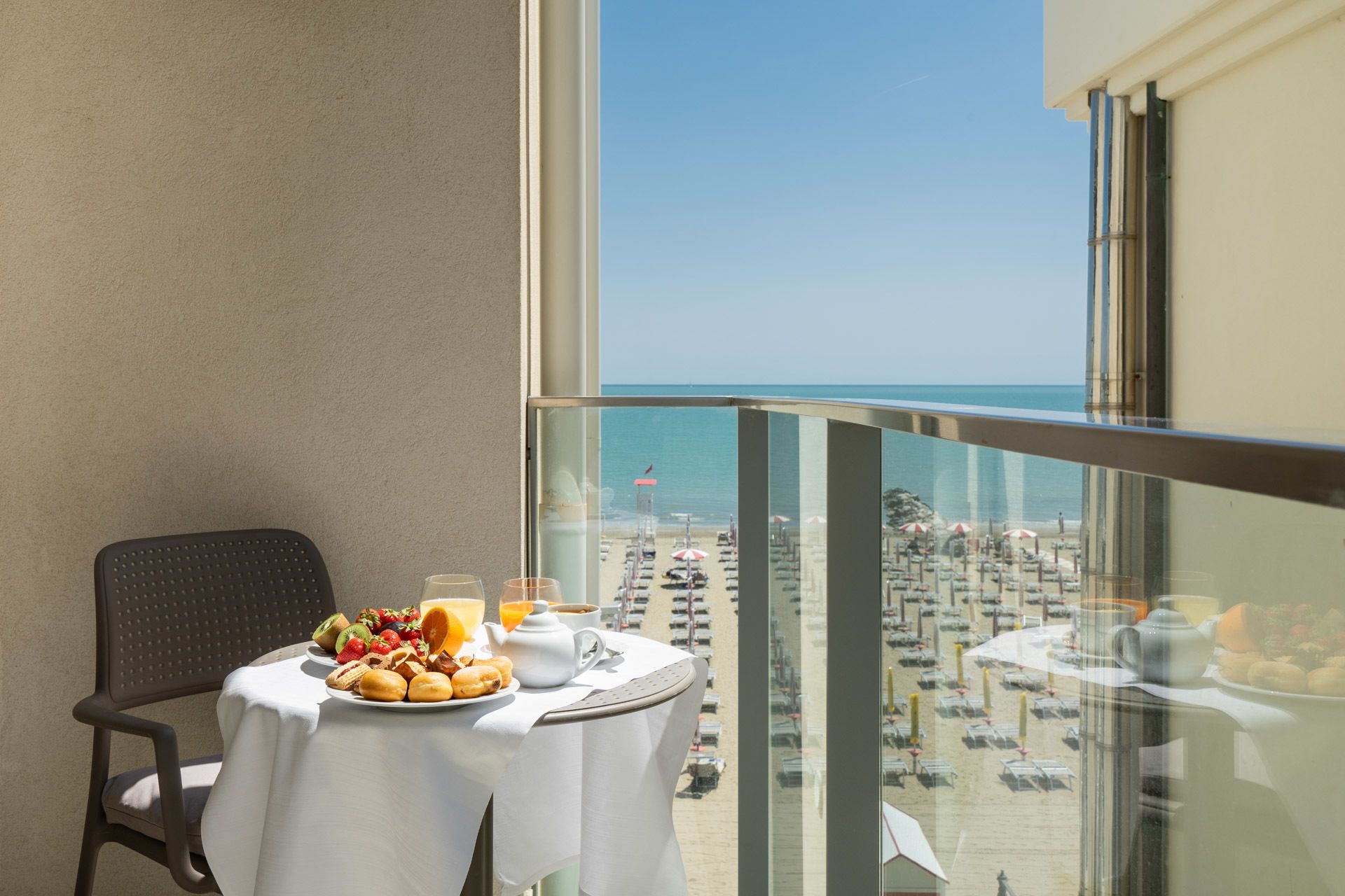 Superior Double Room, Terrace, Partial Sea View | Terrace/patio