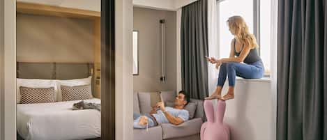 1 bedroom, soundproofing, free WiFi, bed sheets