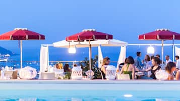 Seasonal outdoor pool, a rooftop pool