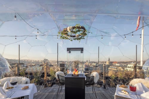 Terraza en la azotea