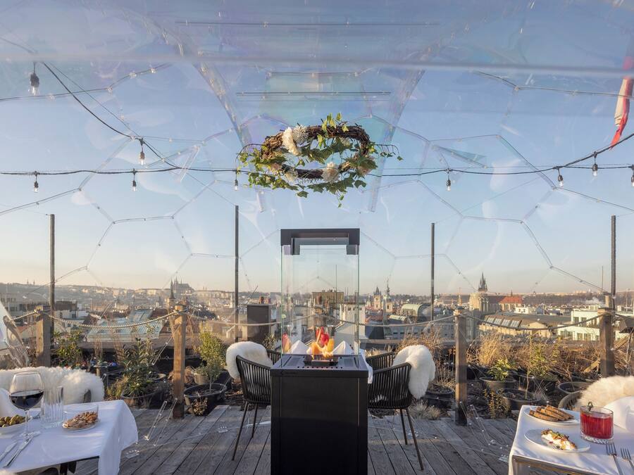 Rooftop terrace