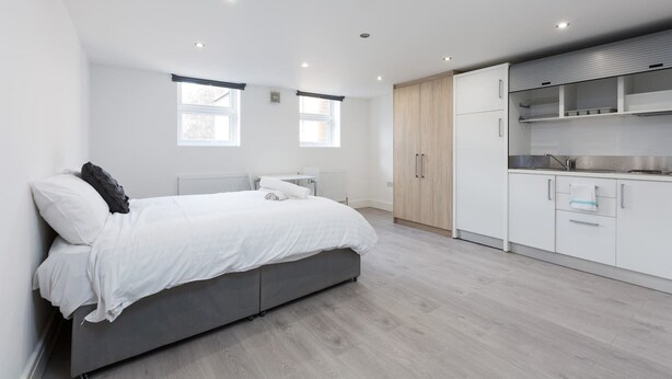 Premium bedding, iron/ironing board, free WiFi - Functional Studio in Camberwell! 3b (London)