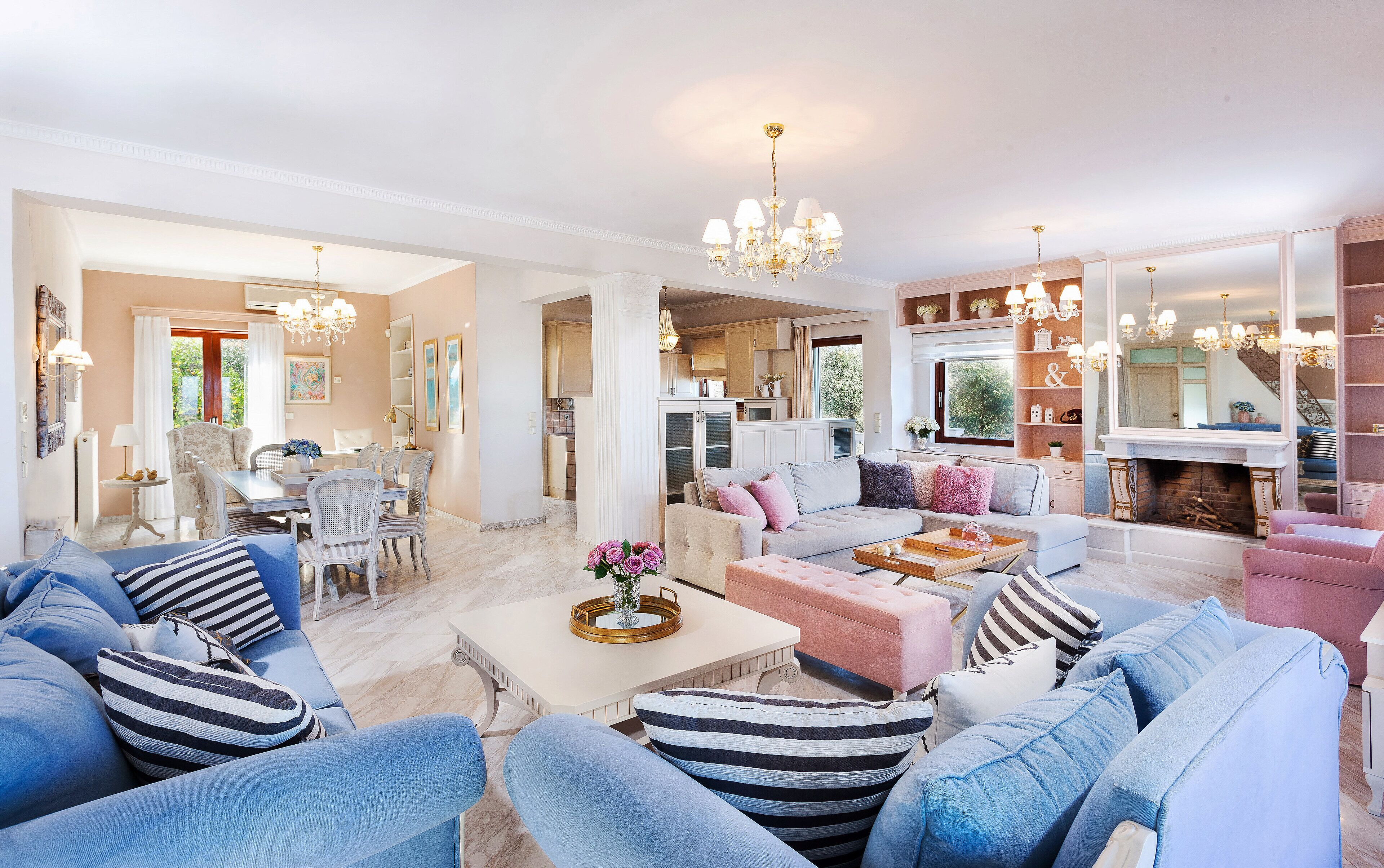 Área de sala de estar