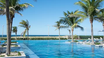 3 outdoor pools, free cabanas, pool umbrellas
