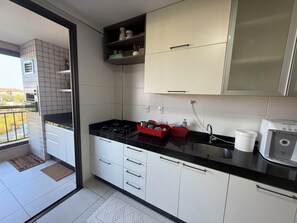 Club Apartment | Private kitchen - Mandara Kauai Apartamento Maison 148 m2 (Aquiraz)