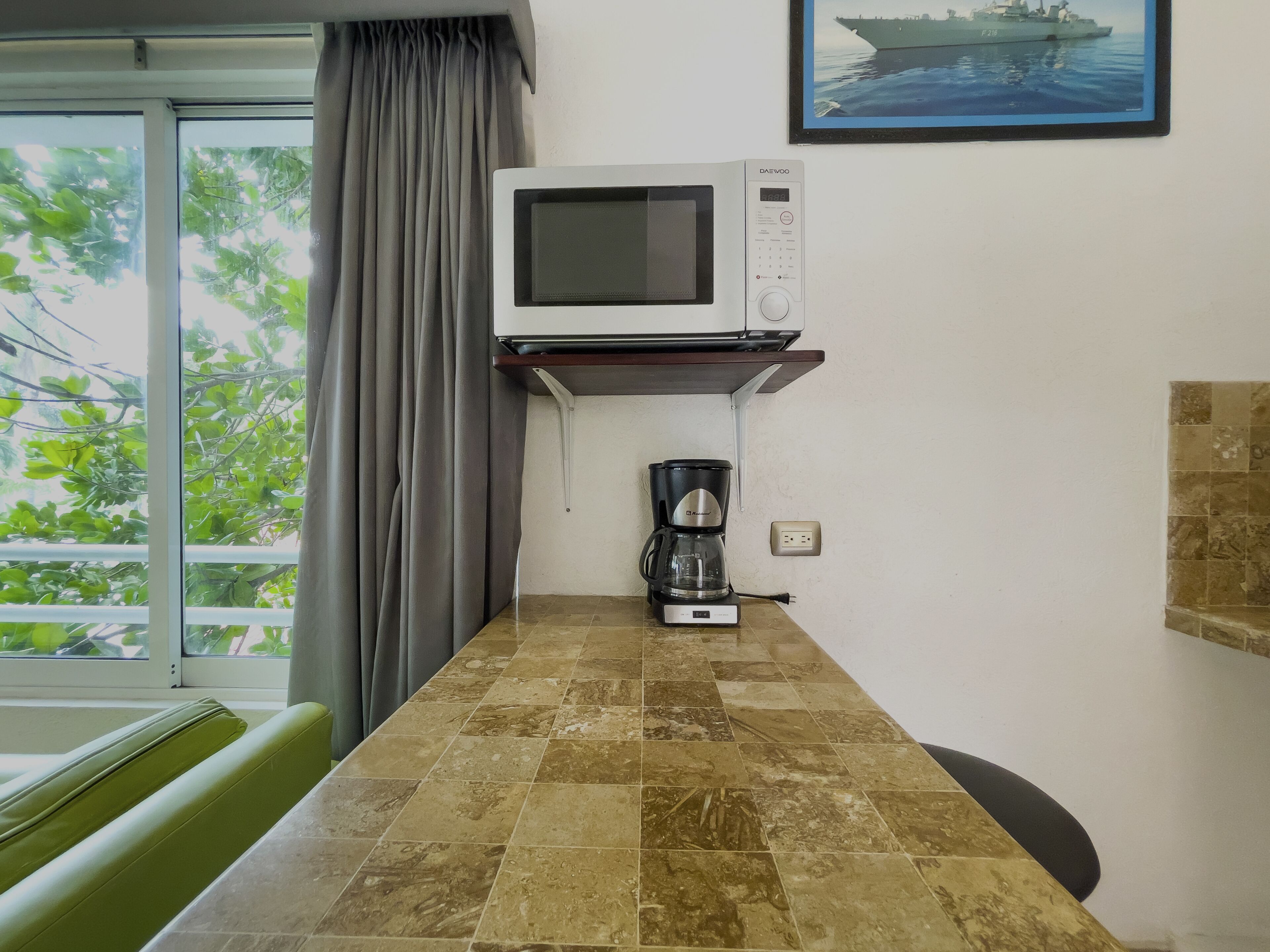 premium suite, bathtub, pool view | private kitchen