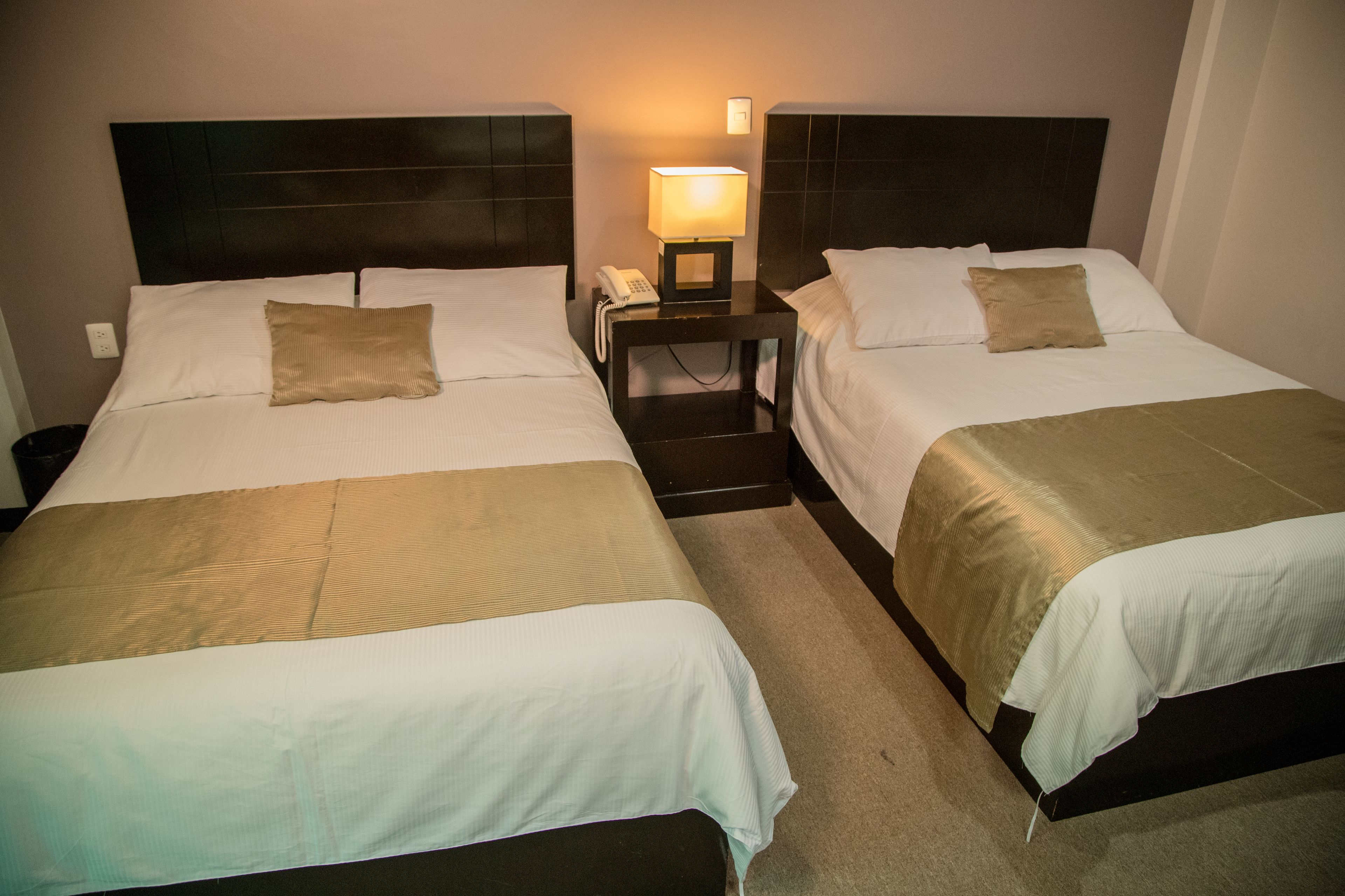 family double room, 2 double beds | in-room safe, desk, iron/ironing board, free wifi