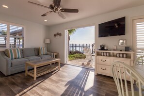 Einzelzimmer, 1 Queen-Bett und Schlafsofa, Flussblick | Ausblick vom Zimmer