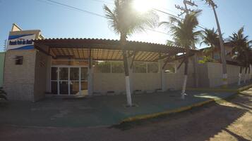 Entrada de la propiedad