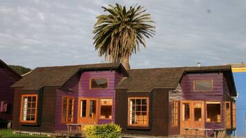 Bungalow Standard, plusieurs lits, vue plage, en front de plage | Terrasse/Patio