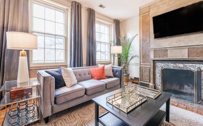 Apartment, 2 Bedrooms | Living area