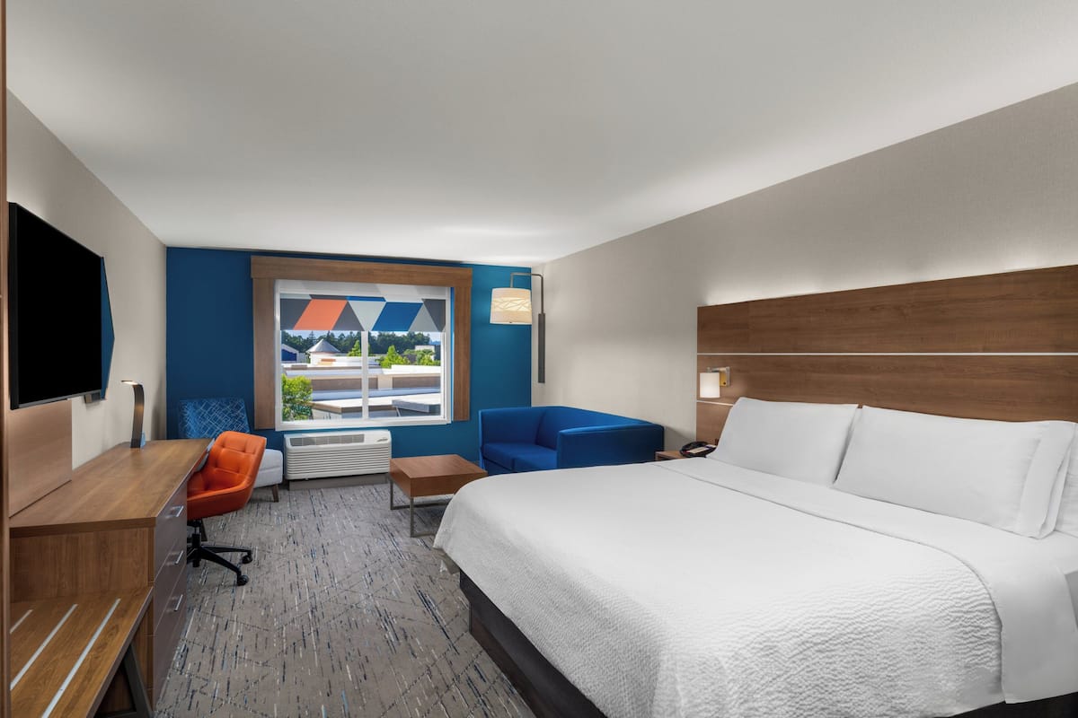 In-room safe, desk, blackout curtains, iron/ironing board