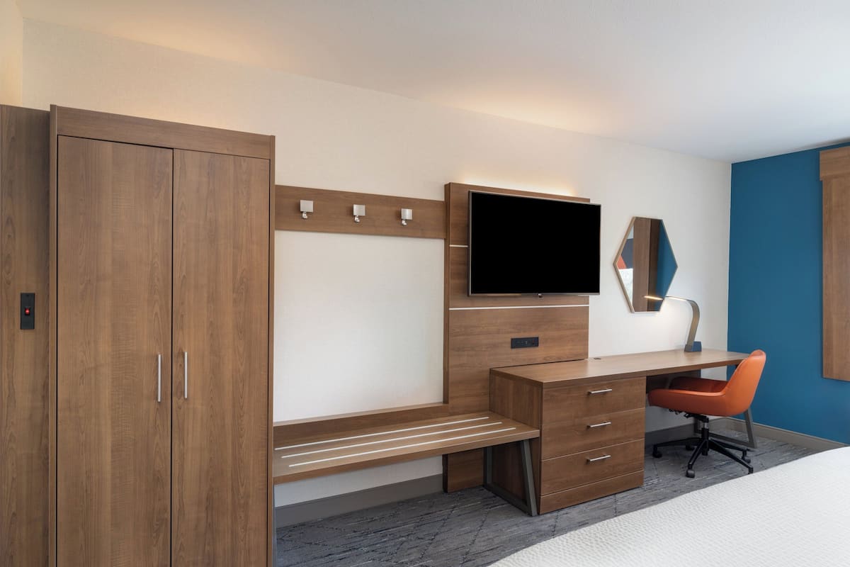 In-room safe, desk, blackout curtains, iron/ironing board
